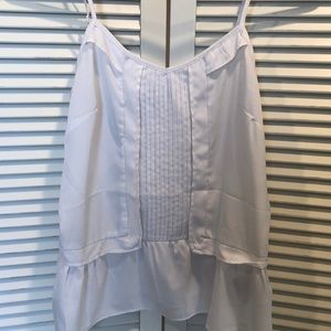 Cute White Dressy Tank